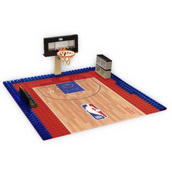 Brick Heroes - NBA Coffret Terrain avec 1 Figurine Mystère