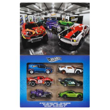 Hot Wheels Silver Series Legends Tour Auto's 1:64 6-pack