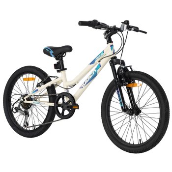 Avoca - VTT FS20 20 Pouces - Blanc et Bleu