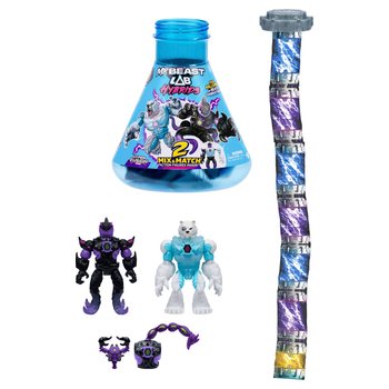 MrBeast Lab Hybrids Hyper Fusion Mix & Match 2 Action Figures Mega Pack Assortment