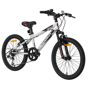 20 Zoll Kinderfahrrad Avoca FS20 silber/schwarz