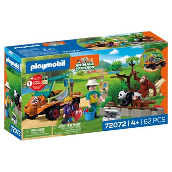 PLAYMOBIL Animals & Friends 72072 Zoo: Tierpflegermobil