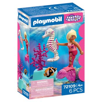 PLAYMOBIL Fantasy & Magic 72109 Meerjungfrau mit Seepferdchen
