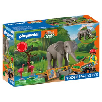 Playmobil - Animals & Friends 72068 Eléphant et Soigneur