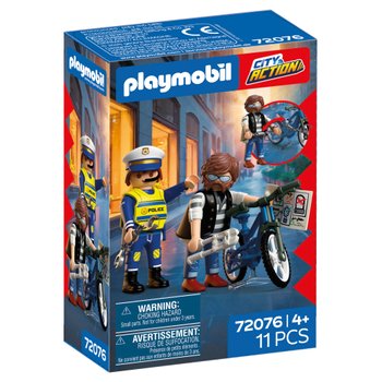 PLAYMOBIL City Action 72076 Fahrradraub