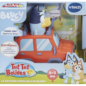 VTech - Tut Tut Bolides Vehicule Bluey - Modèle Aléatoire