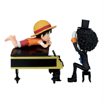 Banpresto One Piece Log Stories Figuren Ruffy und Brook