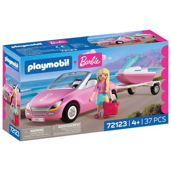 Playmobil - Barbie 72123 Cabriolet et Scooter de Mer