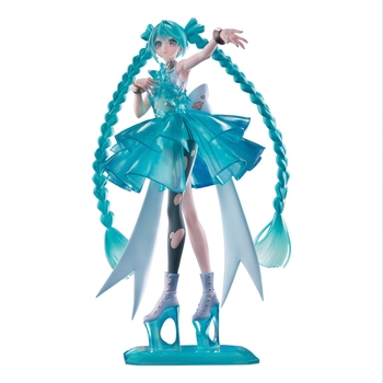 Banpresto Hatsune Miku Evolve Clearluxe Figuur Emerald Gem 28 cm
