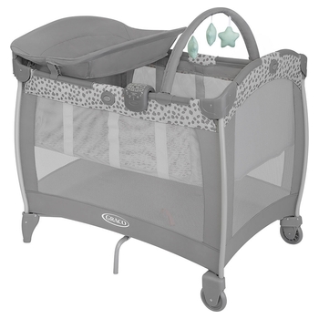 Graco Sightseer Travel Cot Grey