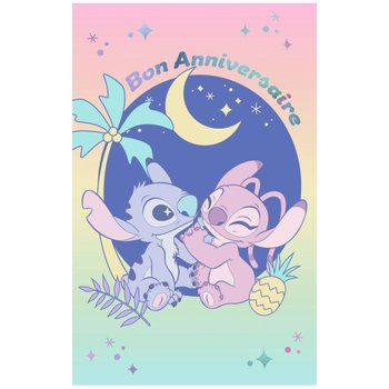 Disney Stitch - Carte d'Anniversaire Stitch et Angel
