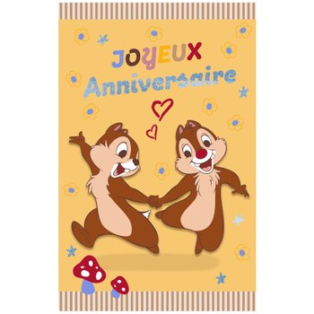 Disney - Carte d'Anniversaire Tic et Tac