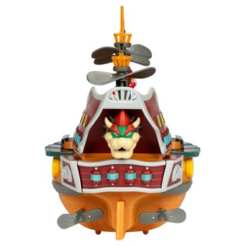 Super Mario - Grand Vaisseau Spatial de Bowser avec 5 Figurines