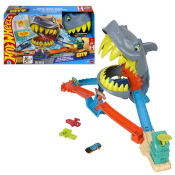Hot Wheels City-Spielset Hai-Alarm am Strand
