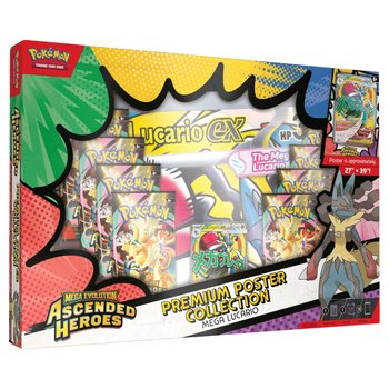 Pokémon Trading Card Game (TCG): Mega Evolution Ascended Heroes Poster Collection Assortment
