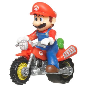 Hot Wheels Super Mario Galaxy Motorrad mit Figur sortiert
