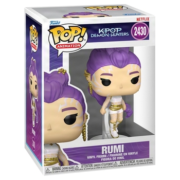 Funko POP! Figurine 2430 K-Pop Demon Hunters Rumi - Édition Chase Glow Possible