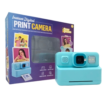 Kids Instant Digital Print Camera Blue
