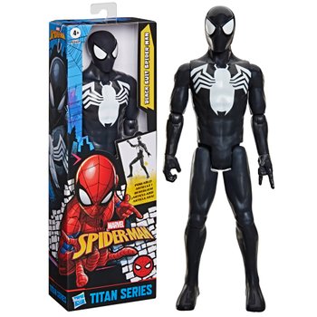 Marvel Spider-Man Titan Serie Actiefiguur Black Suit Spider-Man 29 cm