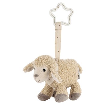 Sterntaler Rassel Anhänger Dino Rexi oder Schaf Flocke sortiert