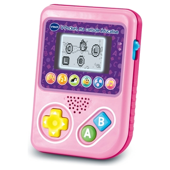 VTech - V-Pocket Ma Console Éducative - Rose