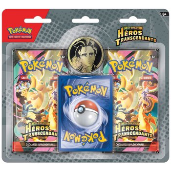 Pokémon - Pack 2 Boosters ME2.5 avec 1 Carte Brillante et Pièce - Modèle Aléatoire
