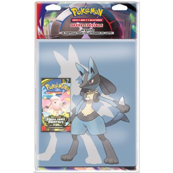Pokémon - Portfolio 180 Cartes et Booster ME03 Équilibre Parfait - Modèle Aléatoire