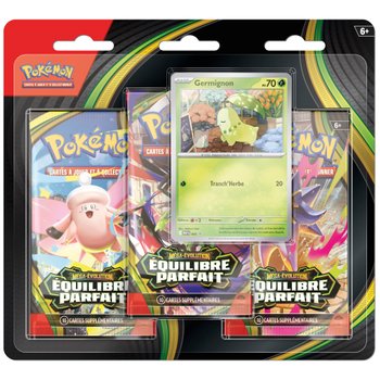 Pokémon - Pack 3 Boosters Méga-Évolution Équilibre Parfait
