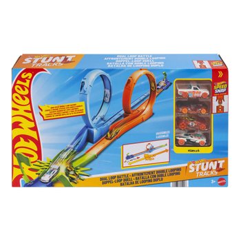 Hot Wheels Stunt Tracks Doppel-Looping Duell Set