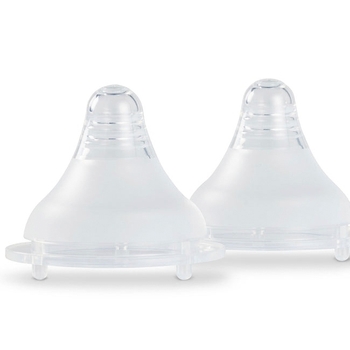 Nuby Fast-Flow Baby Bottle Rapid Teats 2 Pack