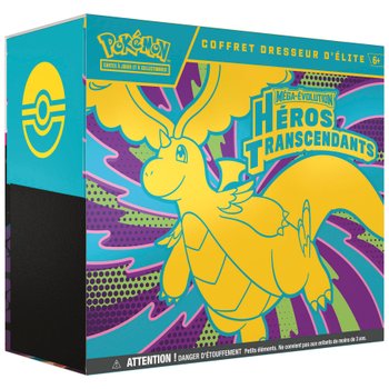 Pokémon - Coffret Dresseur d'Élite ME2.5 Méga-Évolution Héros Transcendants