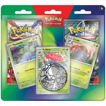Pokémon - Coffret 2 Boosters avec 3 Cartes Brillantes