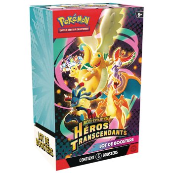 Pokémon - Coffret 6 Boosters ME2.5 Méga-Évolution Héros Transcendants