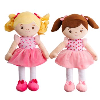 Ivy & Lily Zachte Stoffen Pop 35 cm assorti