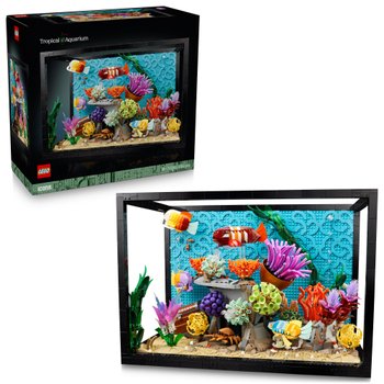 LEGO Icons 10366 Tropical Aquarium Set for Adults