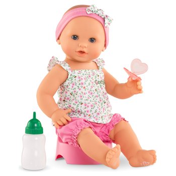 Corolle - Mon Grand Poupon Fleurie Emma Fait Pipi 36 cm