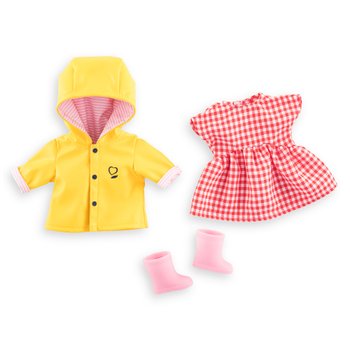 Corolle - Coffret Vive la Pluie et Accessoires pour Poupée Corolle 36 cm