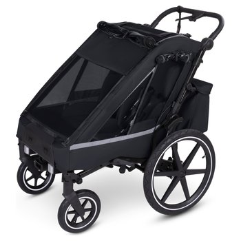 ABC Design Fahrradanhänger 3-in-1 Tour Ink schwarz