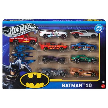 Hot Wheels - Coffret 10 Véhicules Batman
