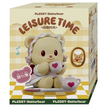 Leisure Time - Figurine Butterbear 10 cm - Modèle Surprise