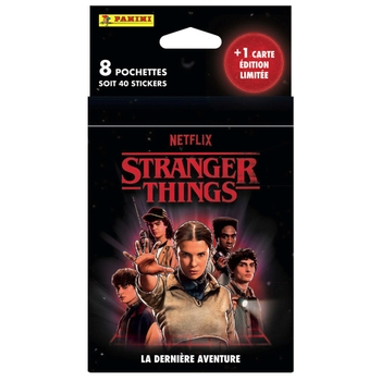 Panini - Blister 8 Pochettes Stranger Things