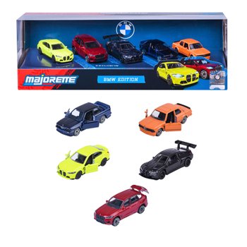 Majorette Auto's BMW Edition 5-pack 1:64