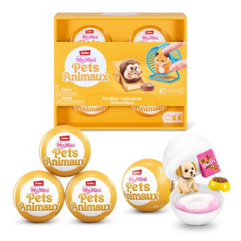 ZURU - My Mini Pets Série 1 Coffret 4 Capsules - Modèle Surprise