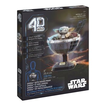 4D Build Star Wars Grogu in Carrier 3D Puzzle 138 Piece