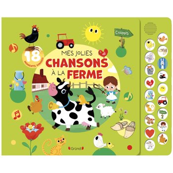 Livre Sonore Mes Jolies Chansons à la Ferme