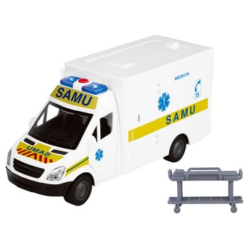 Véhicule SAMU Ambulance avec Accessoires et Sons et Lumières