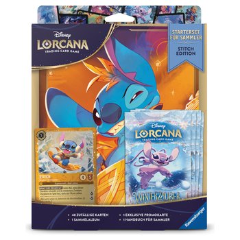 Disney Lorcana Karten Starterset für Sammler Stitch Edition