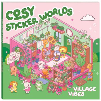 Cosy Sticker Worlds Village Vibes Sticker Book