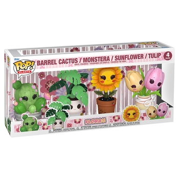 Funko POP! Plants Flora Figuren 4er Set