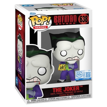 Funko POP! Figur 638 Batman Beyond Der Joker mit BANG! Flagge